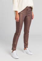 Hose in Metallic-Muster