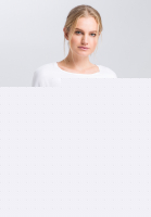 T-Shirt mit Paisley-Frontprint