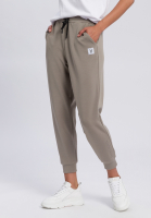 Jogpants mit Logobadge