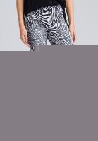 Jeans mit Zebra-Print