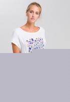 Blusenshirt mit platziertem Animalprint
