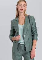 Einreiher Blazer im edlen Leinen-Look
