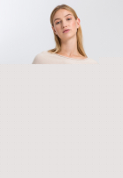 Pullover mit Rollkante