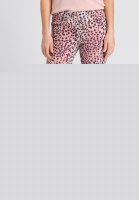 5-Pocket im Leoparden-Look