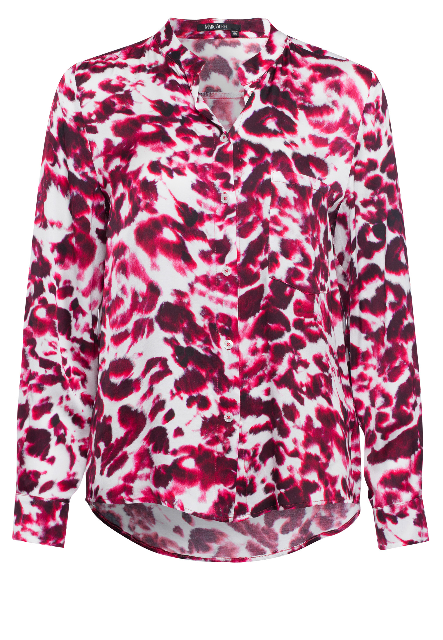 Hemdbluse mit Batikprint | Blusen | Sale