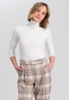 Basicstrickpullover mit Rollkragen