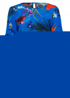 Blusenshirt mit Exotic Print
