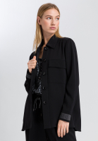 Hemdjacke mit Metallicdetails