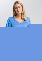 Blusenshirt aus fließendem Satin