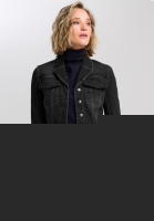 Jeansjacke mit Patch