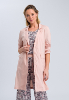 Longbluse im Mantel-Look