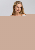 Off-Shoulder-Top mit Stickdetail