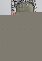 5-Pocket mit aufgenähtem Metalllogo