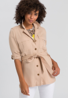 Blusenjacke in Strukturoptik