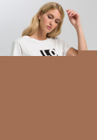 T-Shirt mit plakativem Frontprint