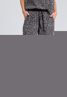 Stoffhose mit Alloverprint