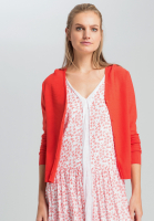 Basicstrickjacke mit feiner Struktur