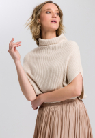 Boxypullover mit Rollkragen