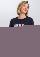 T-Shirt mit Strassschrift