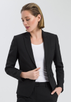 Zweiknopf-Blazer mit Leomuster innen