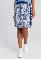 Minirock mit floralem Print