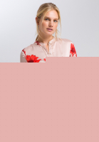 Longbluse mit Blumenmuster