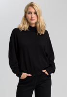 Boxypullover mit Turtleneck