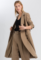 Mantel aus nachhaltigem Twill