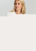 Satinbluse im Tunika-Stil
