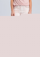 Jeans mit hellem Schlangendruck