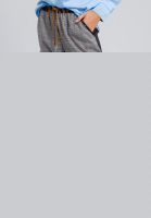 Jogpants im Leo-Look