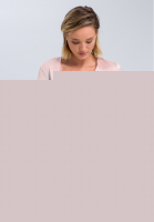 Wickelbluse aus edlem Satin