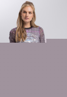 Meshshirt im Mustermix