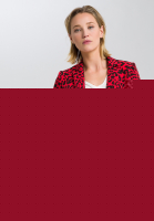 Blazer mit Leoparden-Print