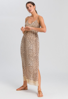 Maxikleid mit Leoprint