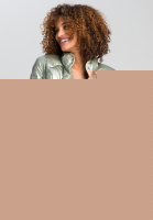 Steppjacke im Metallic-Look