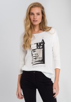 Shirt mit Schriftdruck