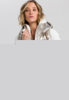 Outdoorweste in Metallic-Optik