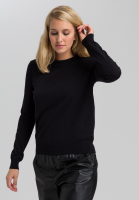 Basicpullover mit Rundhalsausschnitt