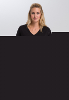Kleid aus fließendem Crepe