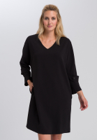 Kleid aus fließendem Crepe