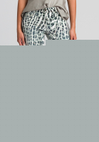 5-Pocket mit auffälligem Animalprint