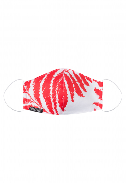 Mund-Nasen-Maske im Palmen-Design