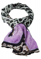 Rechteckiges Tuch mit auffälligem Animalprint