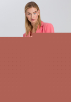 Blazer mit Bindegürtel aus Easy-Care-Material