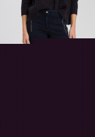 Jeans mit Zipper-Taschen