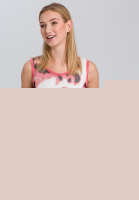 Top mit modernem Aquarellprint