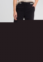 Hose mit gestreiftem Bündchen