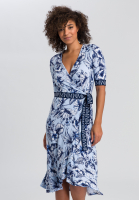 Midikleid mit floralem Print