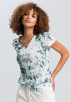 T-Shirt im Batikprint